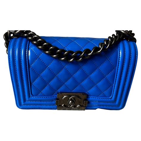 chanel blue boy prezzo|Chanel boys bags.